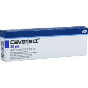 CAVERJECT 20 MCG POLVO PARA SOLUCION INYECTABLE