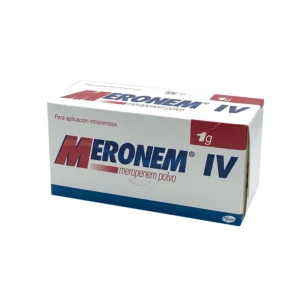 MERONEM 1 G POLVO PARA SOLUCION INYECTABLE