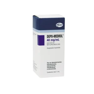 DEPO-MEDROL 40 MG ML SUSPENSION INYECTABLE X 5 ML