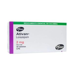 ATIVAN 2 MG TABLETA