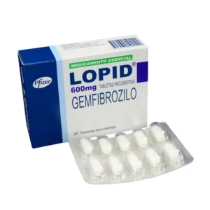 LOPID 600 MG TABLETA RECUBIERTA