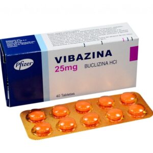 VIBAZINA 25 MG TABLETA
