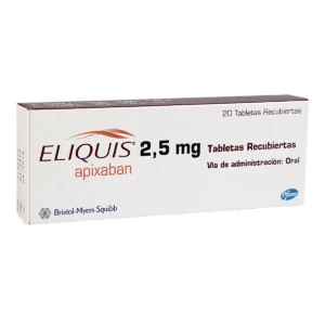 ELIQUIS 2.5 MG TABLETA RECUBIERTA