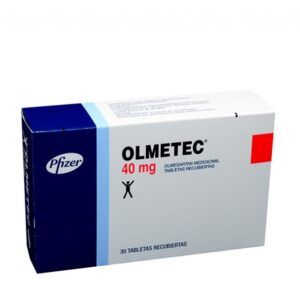 OLMETEC 40 MG TABLETA RECUBIERTA