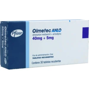 OLMETECANLO 40 5 MG TABLETA RECUBIERTA