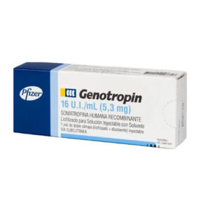 GENOTROPIN 5.3 MG (16 UI) POLVO PARA RECONSTITUIR A SOLUCION INYECTABLE