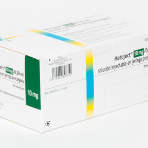 METOJECT 10 MG 0.20 ML SOLUCION INYECTABLE EN JERINGA PRELLENADA