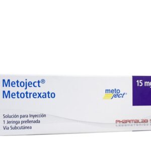 METOJECT 15 MG 0.3 ML SOLUCION INYECTABLE EN JERINGA PRELLENADA
