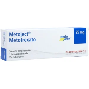 METOJECT 25 MG 0.5 MLSOLUCION INYECTABLE EN JERINGA PRELLENADA