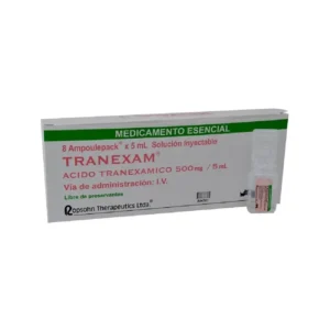TRANEXAM 500 MG 5 ML SOLUCION INYECTABLE