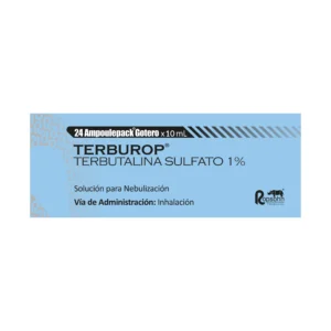 TERBUROP 1% SOLUCION PARA NEBULIZACION X 10 ML