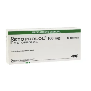 BETOPROLOL 100 MG TABLETA