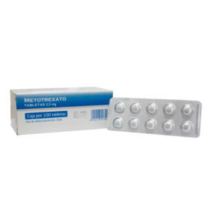 METOTREXATO 2.5 MG TABLETA