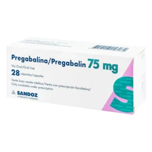 PREGABALINA 75 MG CAPSULA DURA