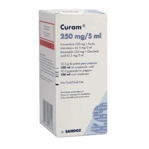 CURAM 250 62.5 MG 5 ML POLVO PARA SUSPENSION ORAL X 100 ML