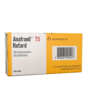 ANAFRANIL RETARD 75 MG TABLETA RECUBIERTA
