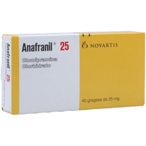 ANAFRANIL 25 MG TABLETA RECUBIERTA