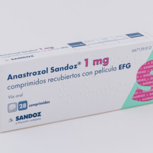 ANASTROZOL 1 MG TABLETA RECUBIERTA