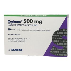 XORIMAX 500 MG TABLETA RECUBIERTA