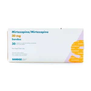 MIRTAZAPINA 30 MG TABLETAS RECUBIERTAS