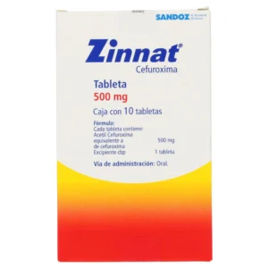 ZINNAT 500 MG TABLETAS