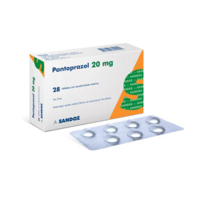 PANTOPRAZOL 20 MG TABLETA DE LIBERACION RETARDADA