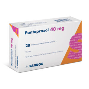 PANTOPRAZOL 40 MG TABLETA GASTRORESISTENTE