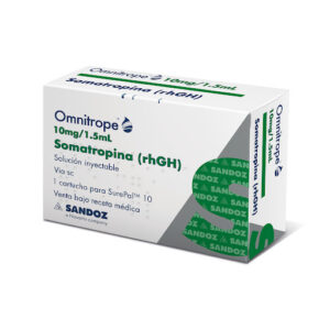 OMNITROPE 10 MG 1.5 ML SOLUCION INYECTABLE EN CARTUCHO