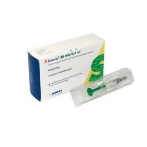 ZARZIO 30 MU 0.5 ML SOLUCION INYECTABLE