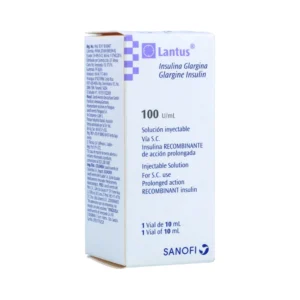 LANTUS 100 UI ML SOLUCION INYECTABLE X 10 ML