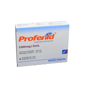 PROFENID 100 MG 2 ML SOLUCION INYECTABLE
