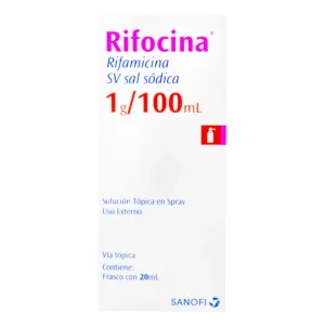 RIFOCINA 1% SOLUCION TOPICA EN SPRAY X 20 ML