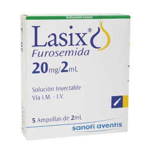 LASIX 20 MG 2 ML SOLUCION INYECTABLE