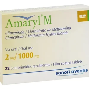 AMARYL M 2 1000 MG COMPRIMIDO