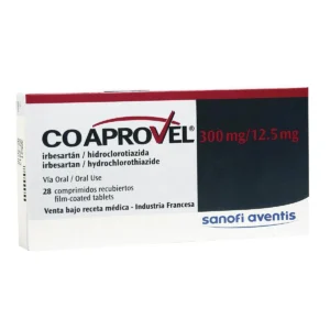 COAPROVEL 300 12.5 MG TABLETA