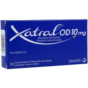 XATRAL OD 10 MG TABLETAS DE LIBERACION PROLONGADA