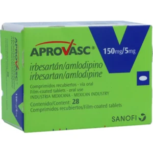 APROVASC 150 5 MG TABLETA RECUBIERTA