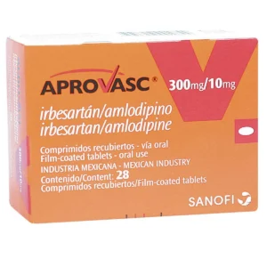 APROVASC 300 10 MG TABLETA RECUBIERTA