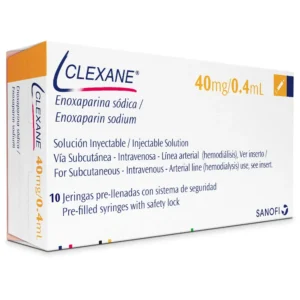 CLEXANE 40 MG 0.4 ML SOLUCION INYECTABLE EN JERINGA PRELLENADA