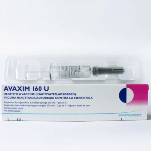 VACUNA AVAXIM 160 U 0.5 ML SOLUCION INYECTABLE
