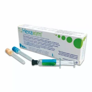 HEXAXIM SOLUCION INYECTANLE EN JERINGA PRELLENADA X 0.5 ML