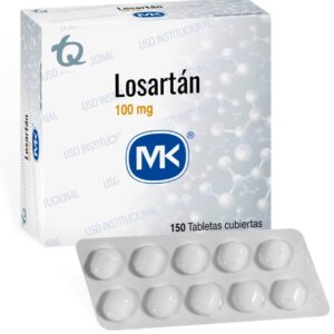 -LOSARTAN 100 MG TABLETA