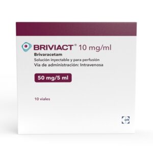 BRIVIACT 10 MG ML SOLUCION INYECTABLE PARA PERFUSION X 5 ML