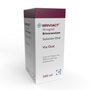 BRIVIACT 10 MG ML SOLUCION ORAL X 300 ML