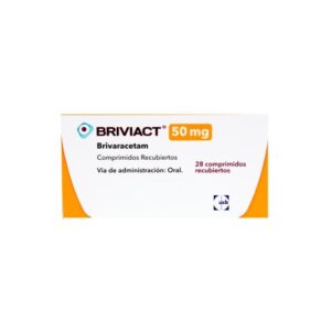 BRIVIACT 50 MG TABLETA RECUBIERTA