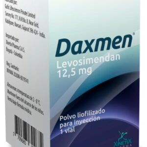 DAXMEN 12.5 MG POLVO PARA SOLUCION INYECTABLE
