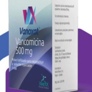 VANOXAT 500 MG POLVO PARA SOLUCION INYECTABLE
