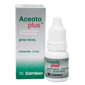 ACEOTO PLUS SOLUCION OTICA X 10 ML