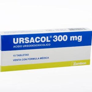 URSACOL 600 MG TABLETA