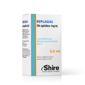 REPLAGAL 3 5 MG SOLUCION CONCENTRADA PARA INFUSION